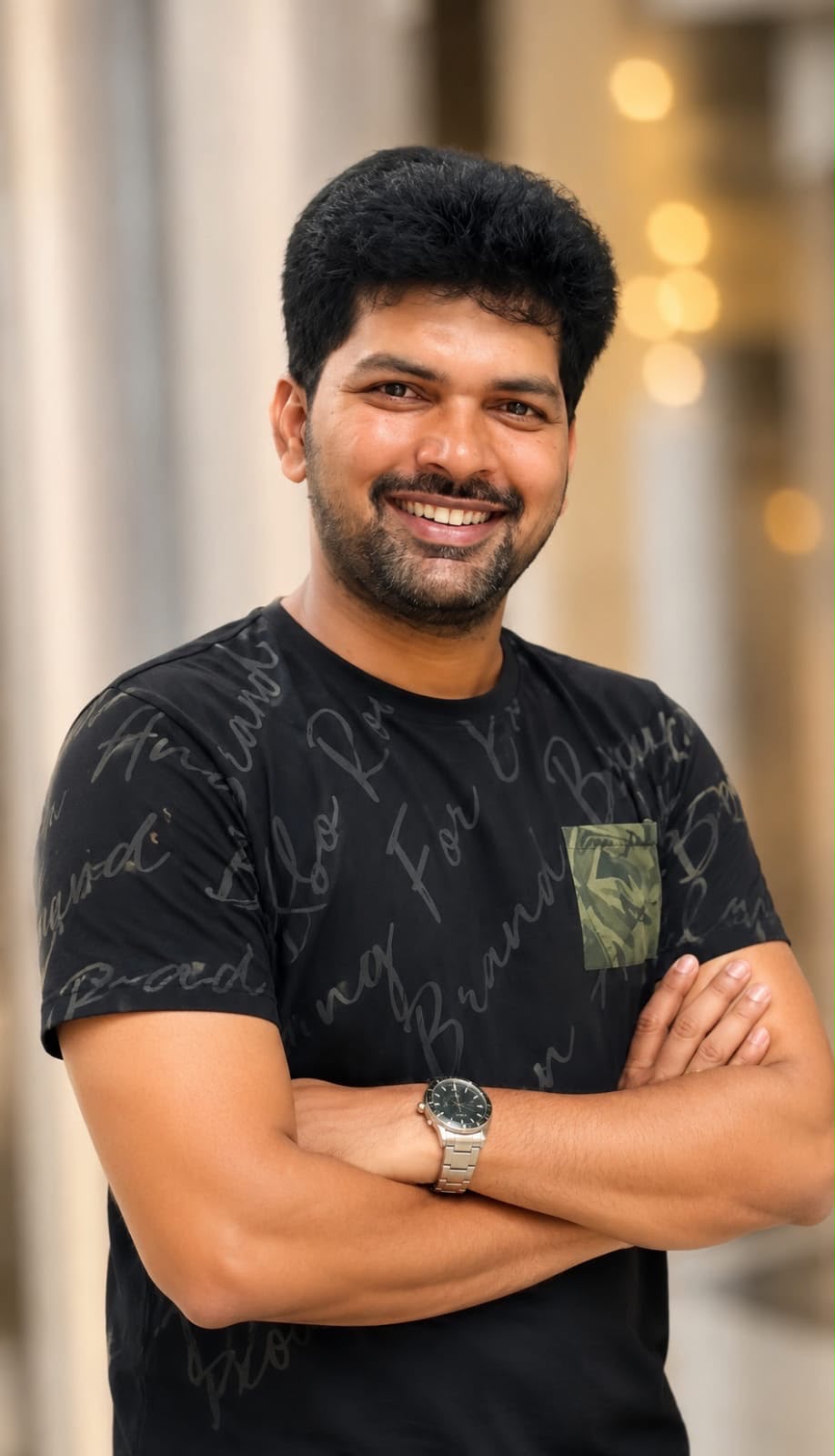 Portrait of Pardhu Bandaru, founder of Teachers Success Model